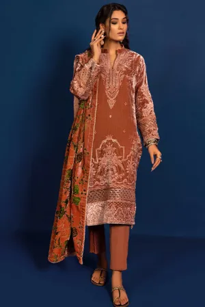 Adans Libas - Plachi Embroidered Unstitched Collection - 5410