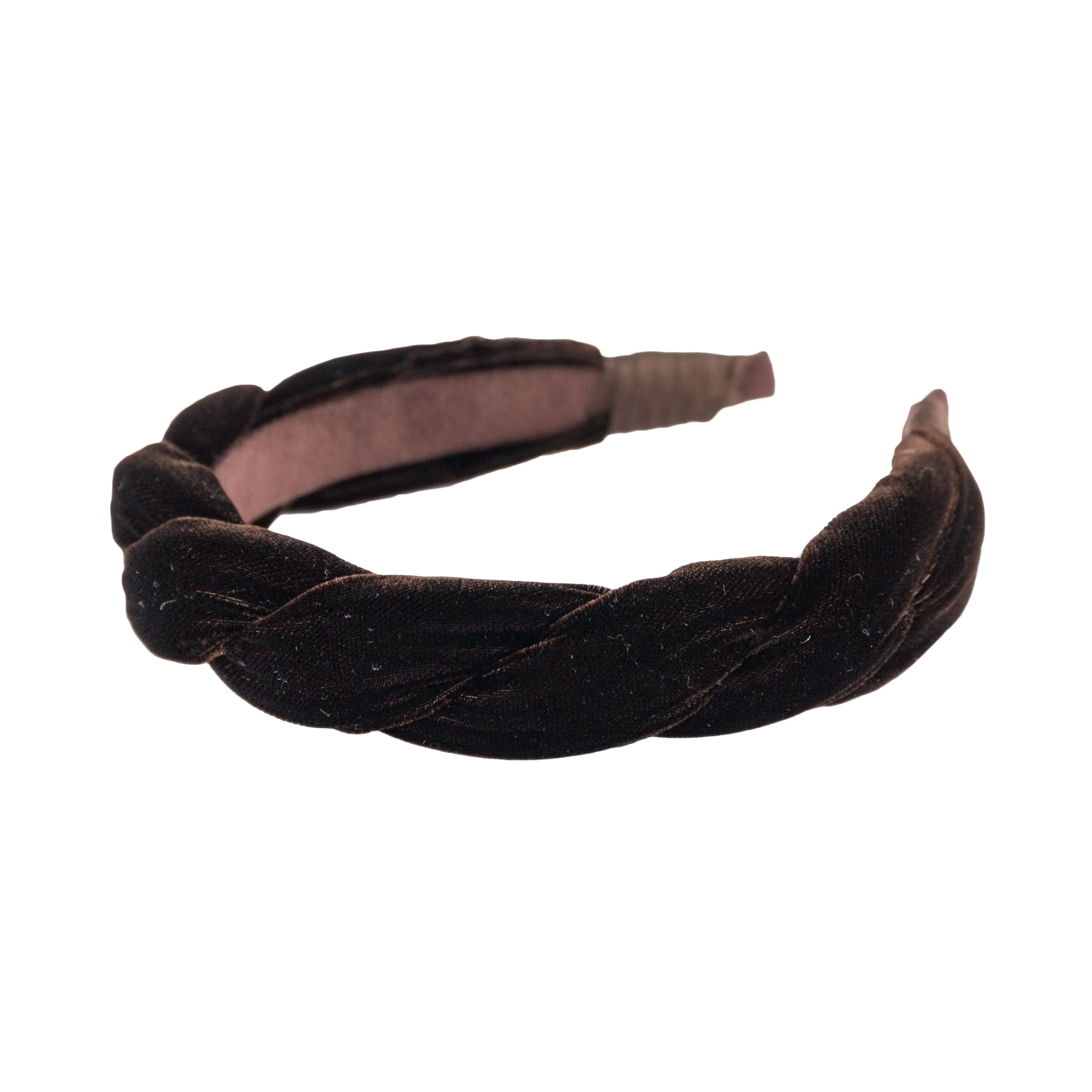 Anna Fashion Headband, Velvet, Twist 1" Wide