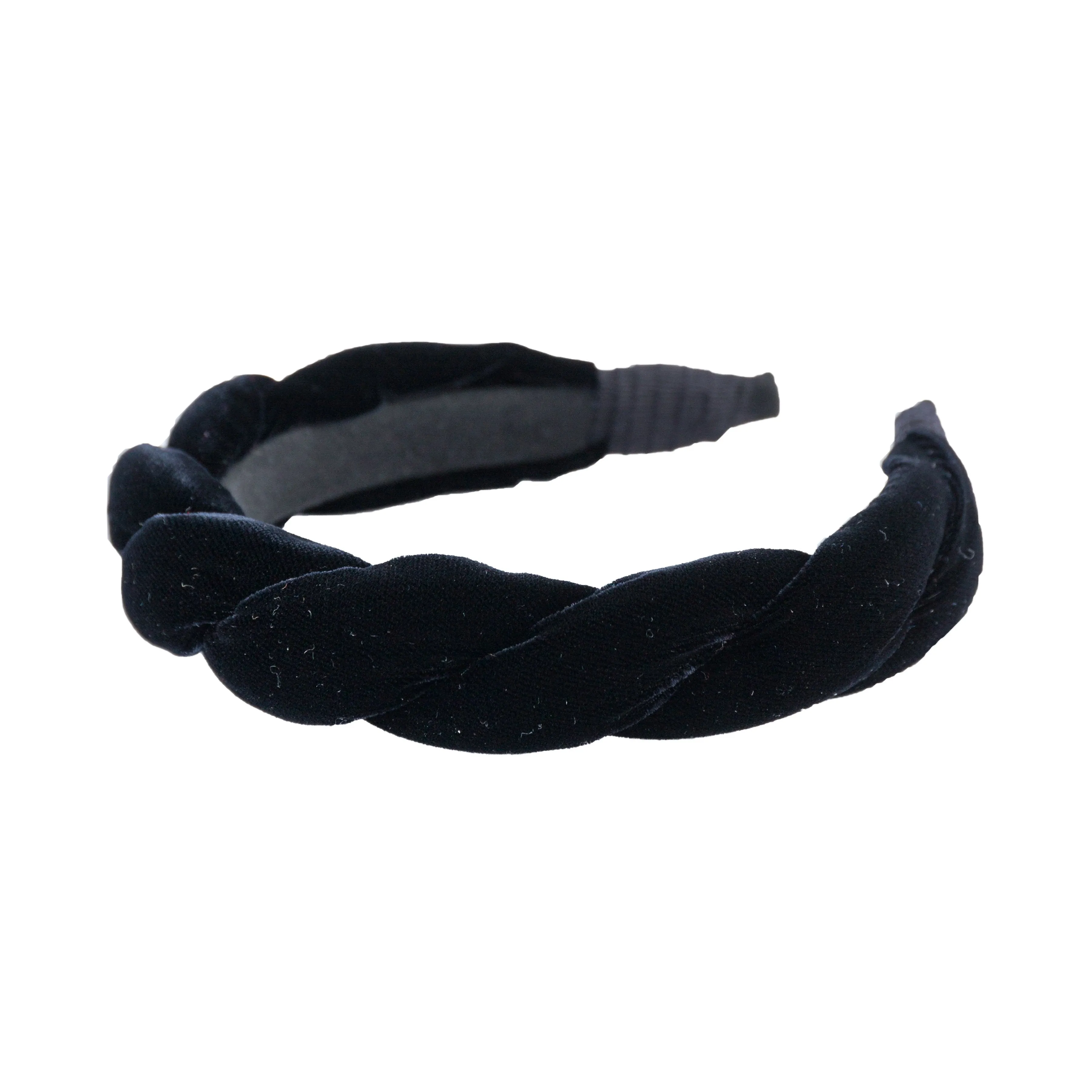 Anna Fashion Headband, Velvet, Twist 1" Wide