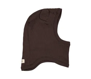 Balaclava Ear, Hat - Bitter Chocolate