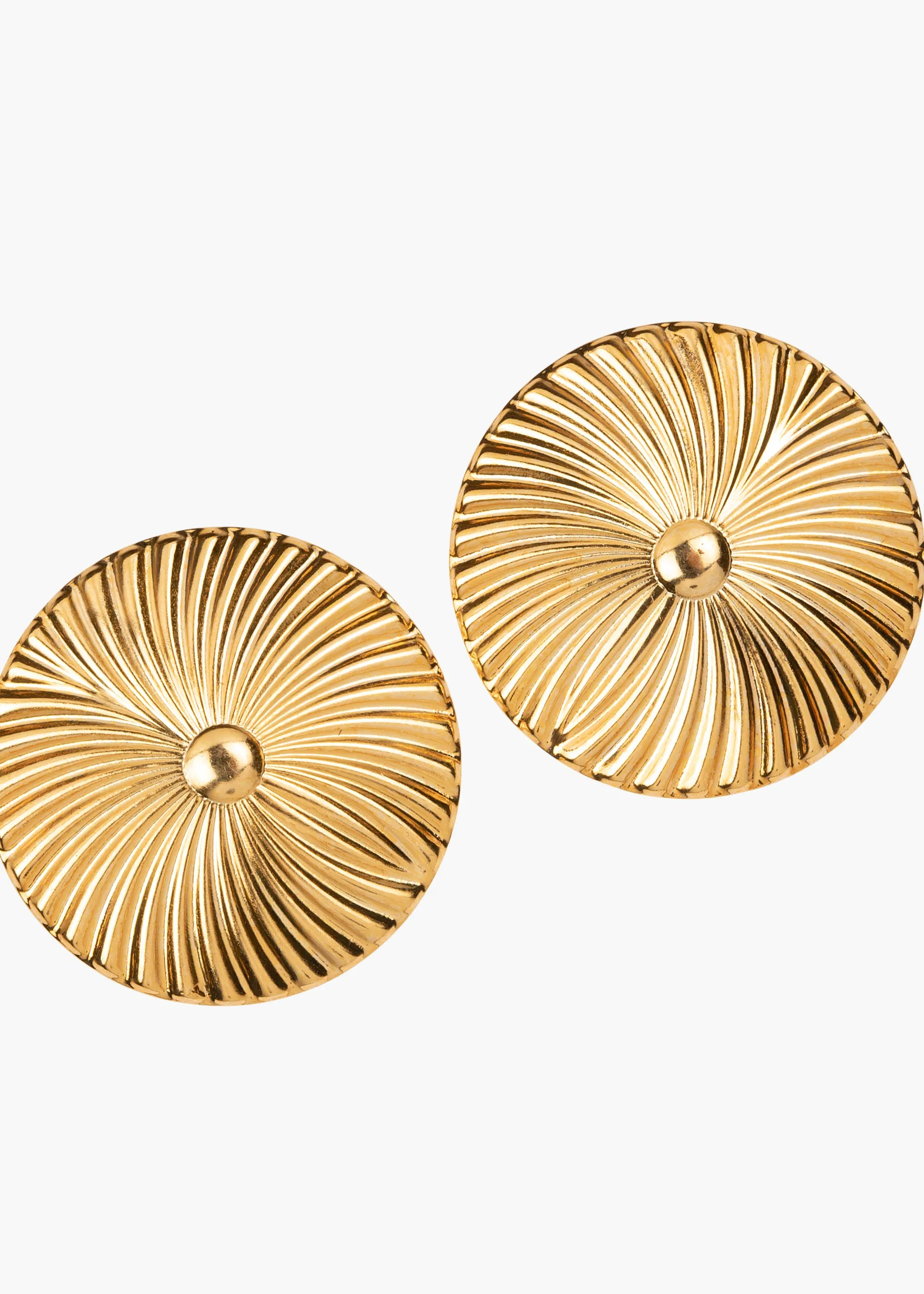 Brissa Stud Earrings -- Gold