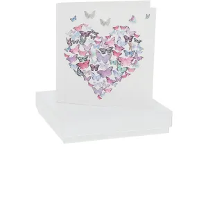 Butterflies 7mm Sterling Silver Butterfly Stud Earrings