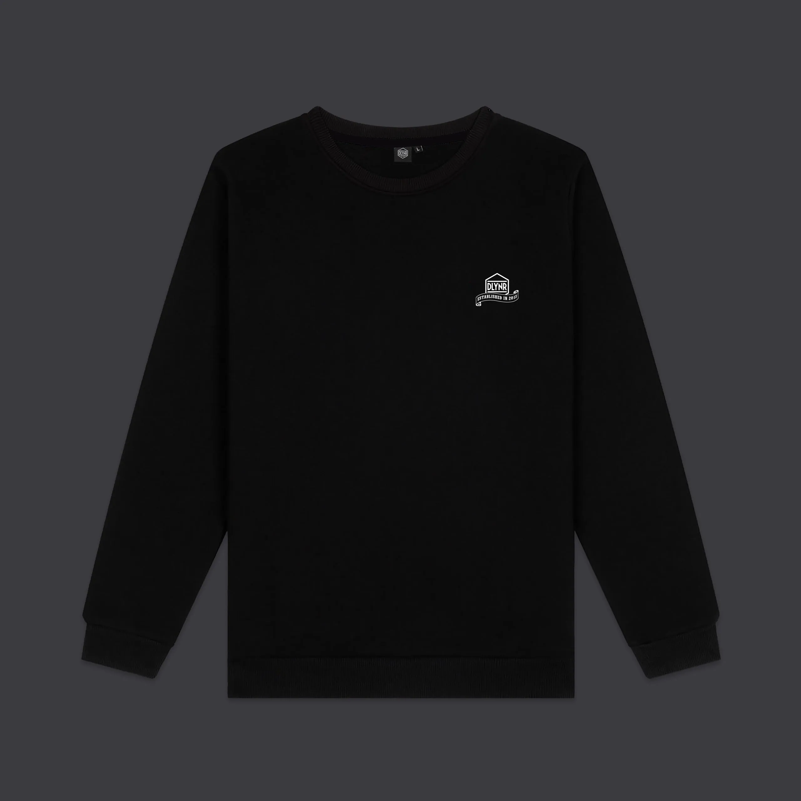 DLYNR 10 Years Crewneck Black