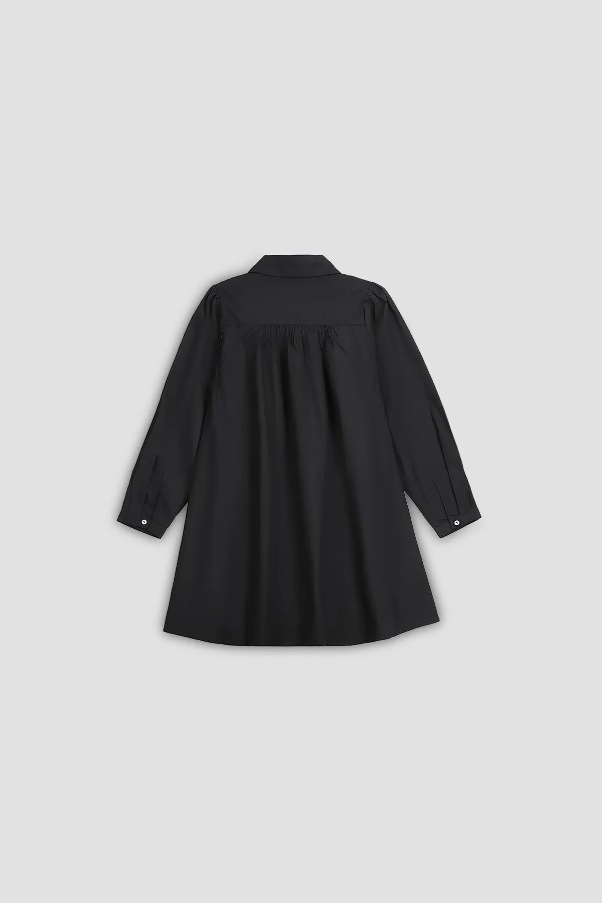 Embroiderd Midi Dress For Women - BLACK