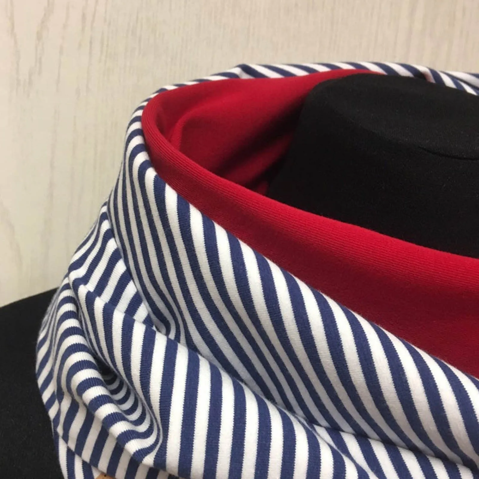 Fashion Scarf Women Winter Retro Designer Scarf Prints Button Tie