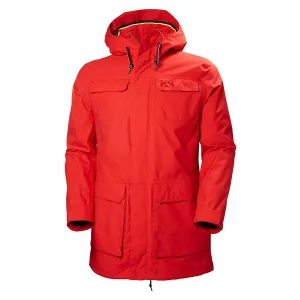 Helly Hansen Men's Alert Red Captains Rain Parka