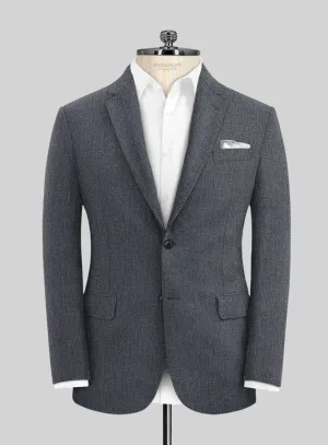 Italian Linen Zod Blue Jacket