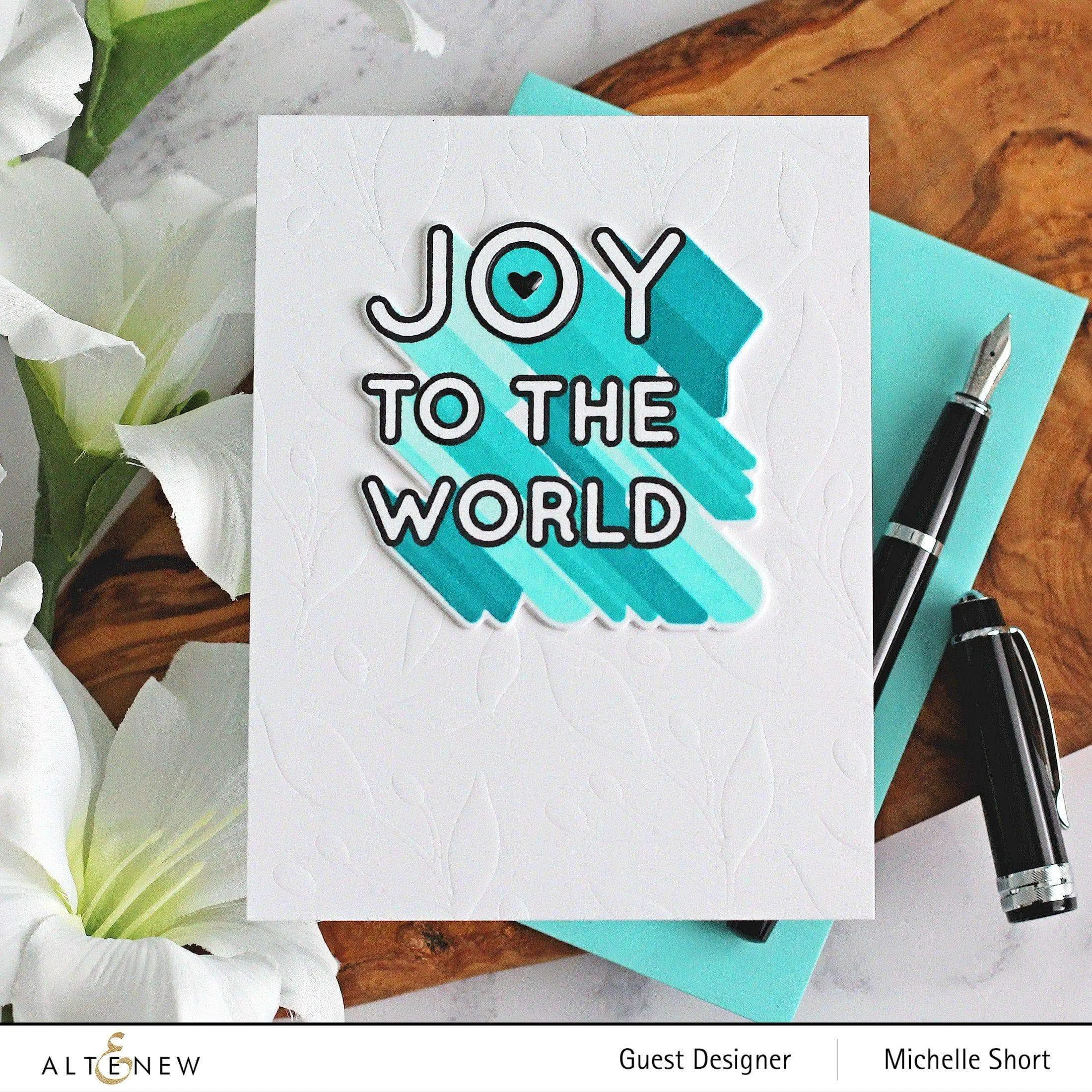 Joy To The World Typography