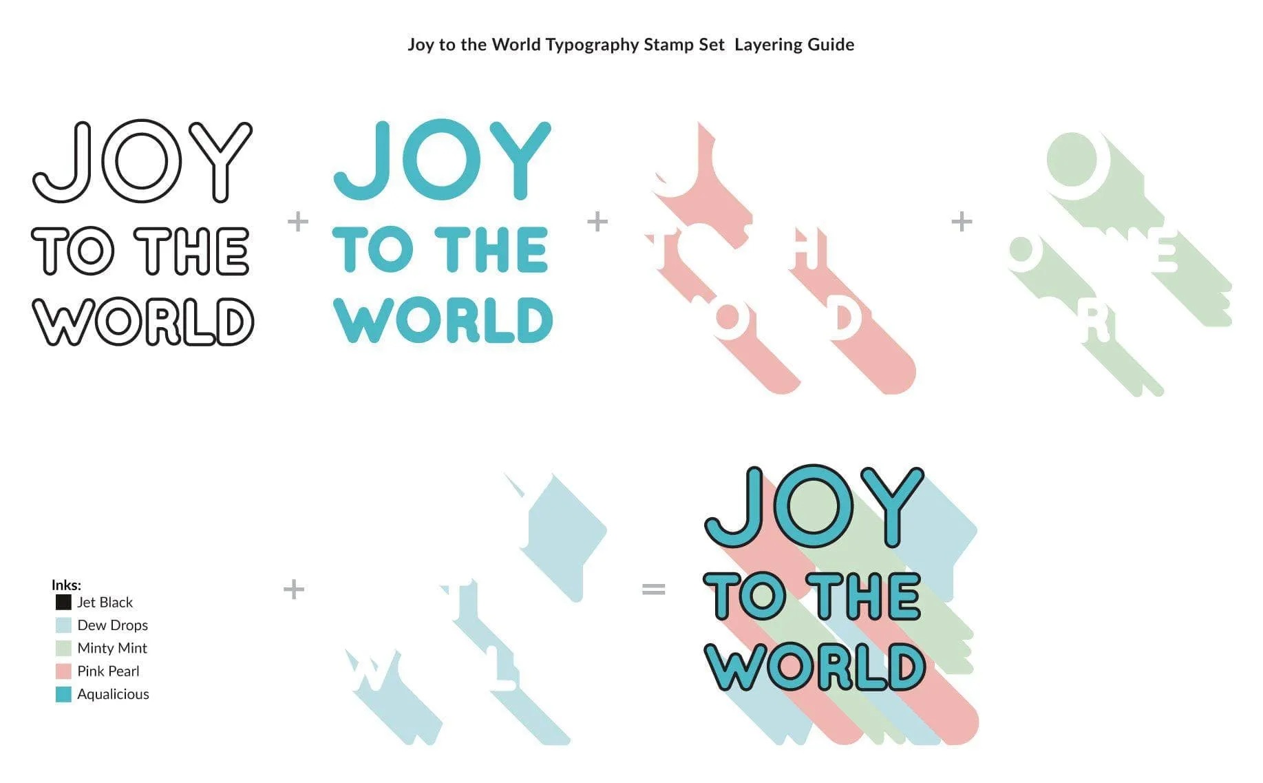 Joy To The World Typography