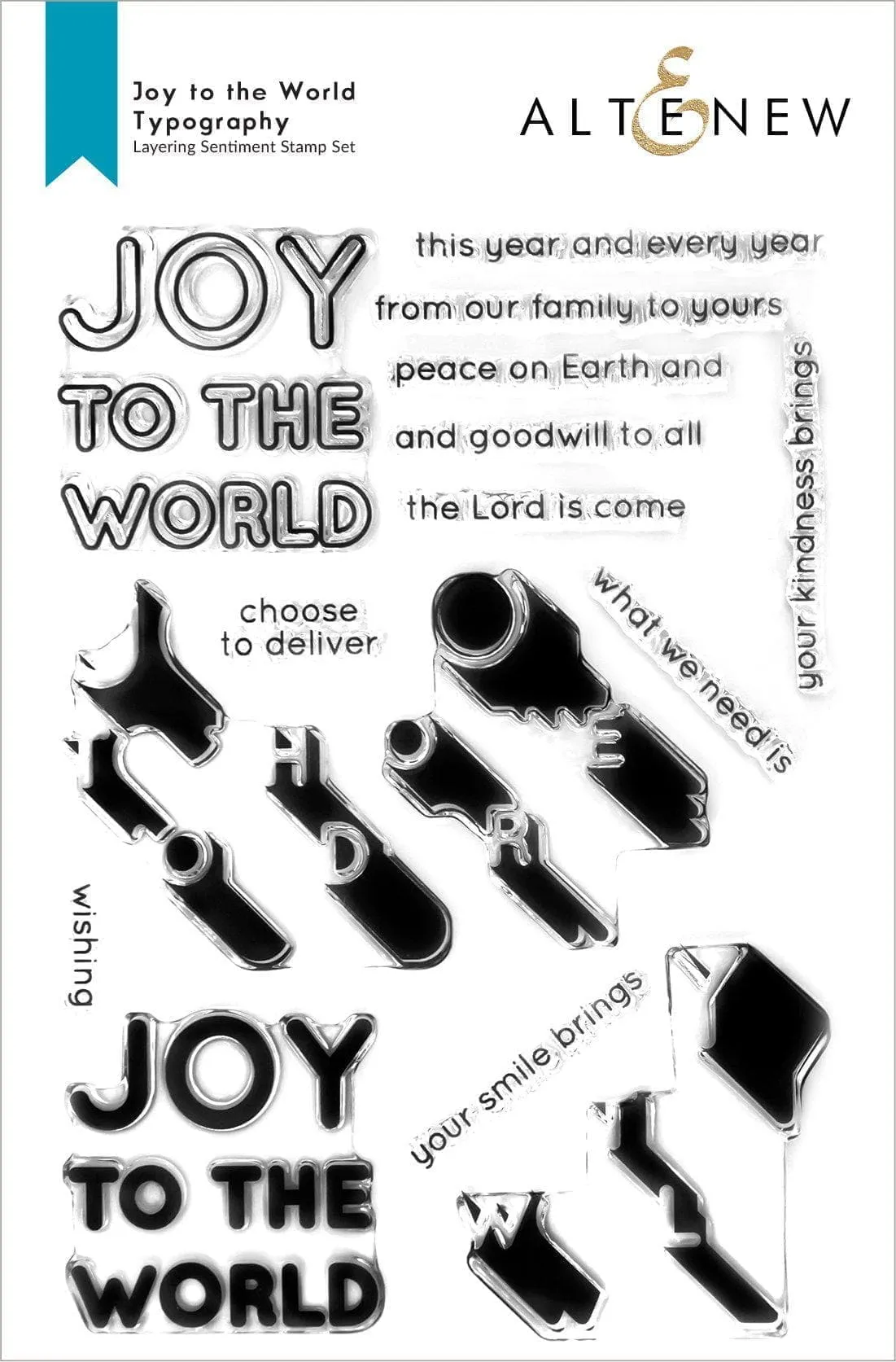 Joy To The World Typography