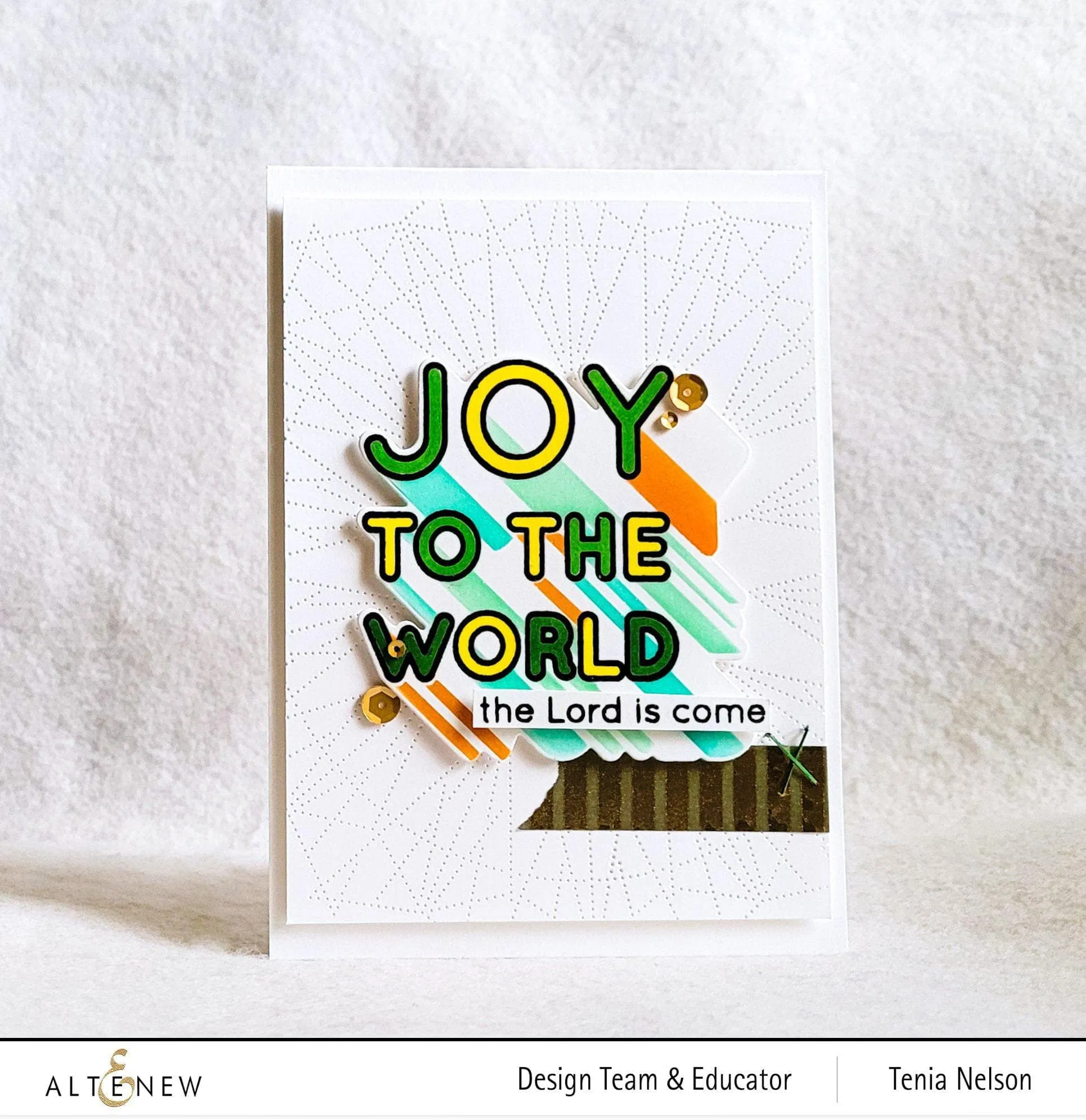 Joy To The World Typography