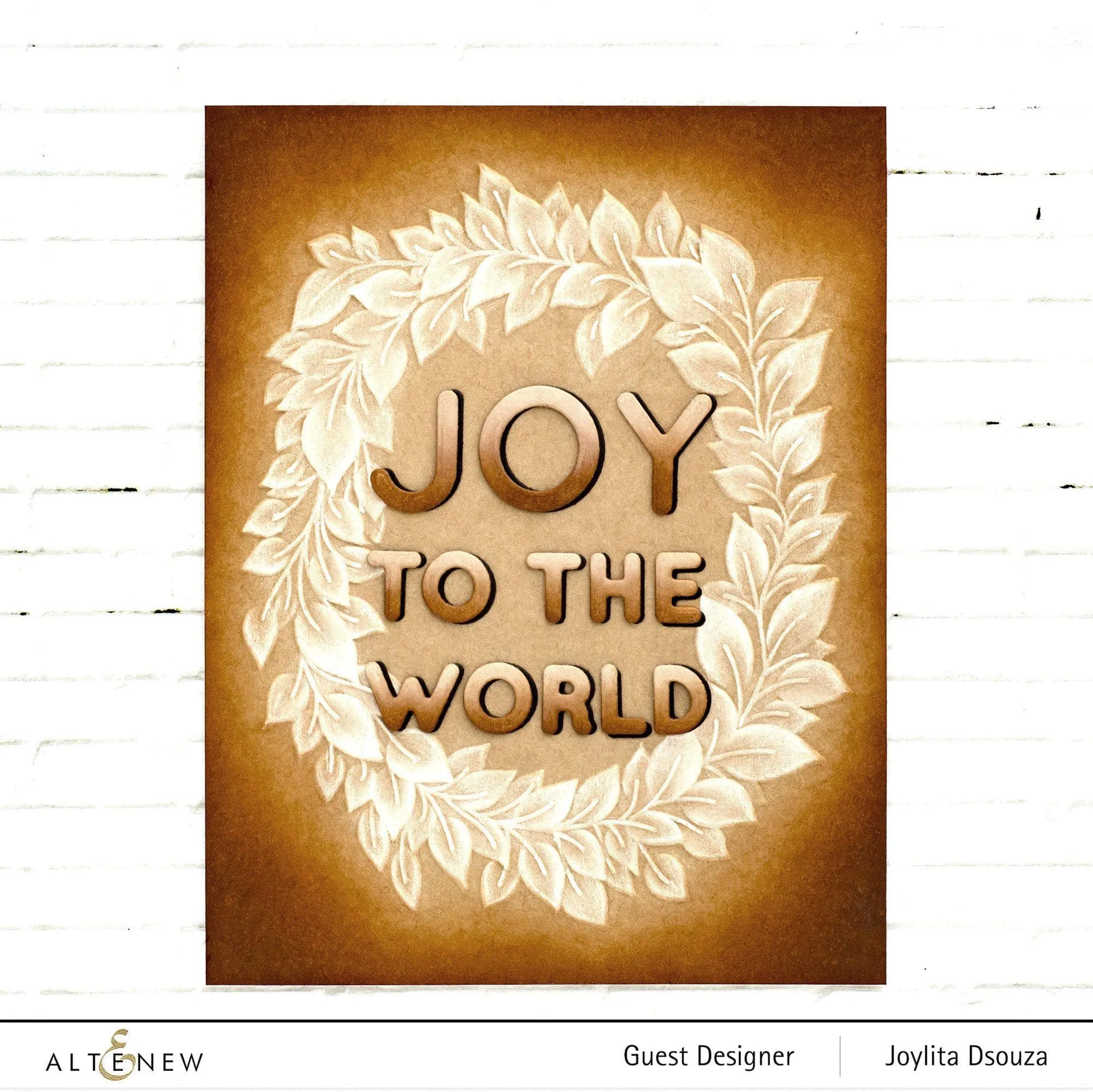 Joy To The World Typography