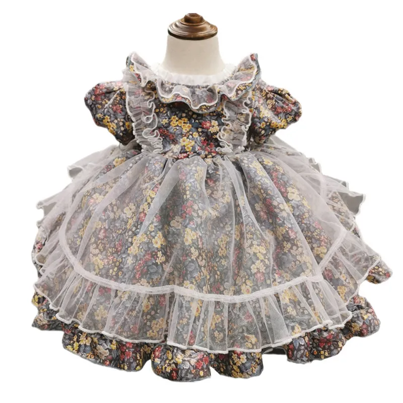 Kawai Kid Lolita Floral Dress