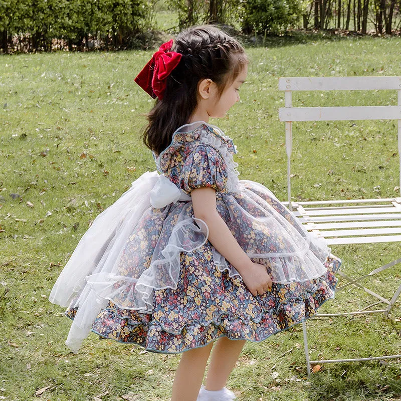 Kawai Kid Lolita Floral Dress