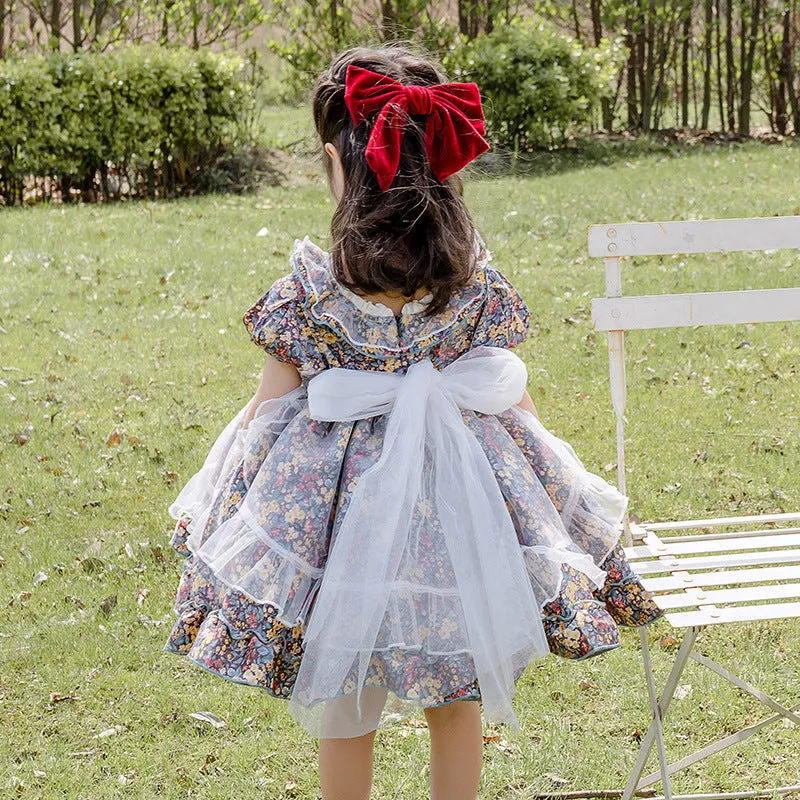 Kawai Kid Lolita Floral Dress