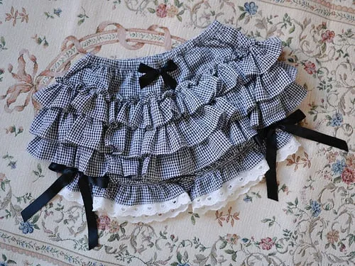 Kawaii Aesthetic E-girl Coquette Ruffle Bloomers
