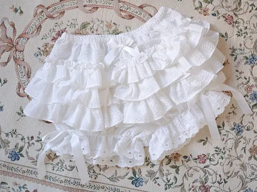 Kawaii Aesthetic E-girl Coquette Ruffle Bloomers