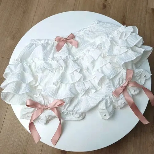 Kawaii Aesthetic E-girl Coquette Ruffle Bloomers