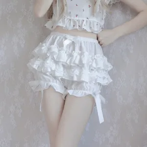 Kawaii Aesthetic E-girl Coquette Ruffle Bloomers