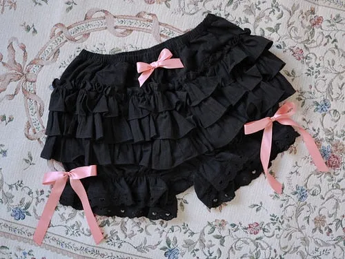 Kawaii Aesthetic E-girl Coquette Ruffle Bloomers