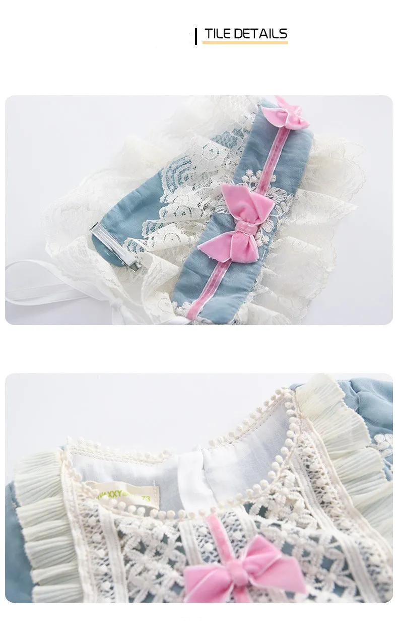 Kid Lolita Lace Embroidery Dress