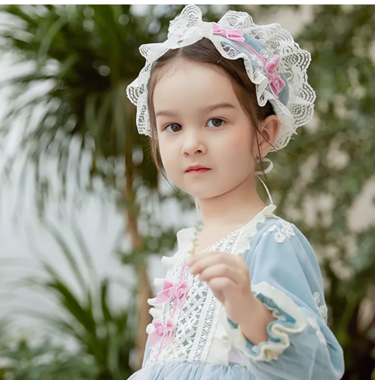 Kid Lolita Lace Embroidery Dress