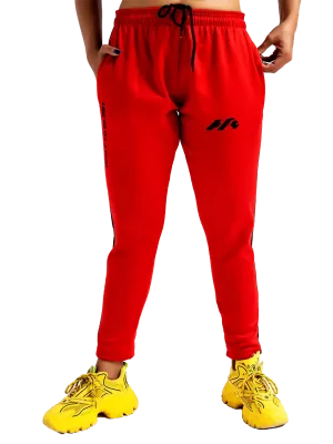 Knights' Athletic Track Pants - Rebellious Red