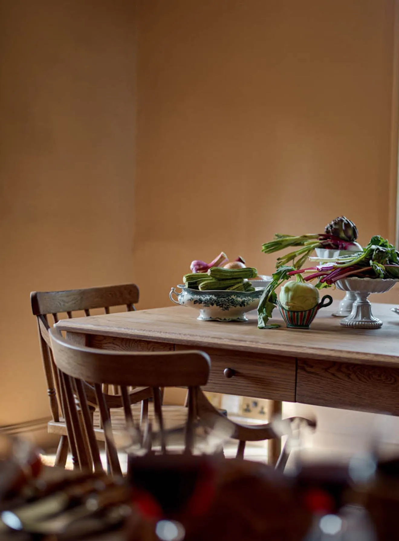 Stanton Oak Dining Table, Square