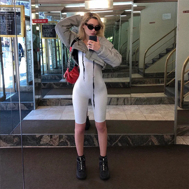 Winter Fashion Reflective Short Warm Women Coat Jackets
