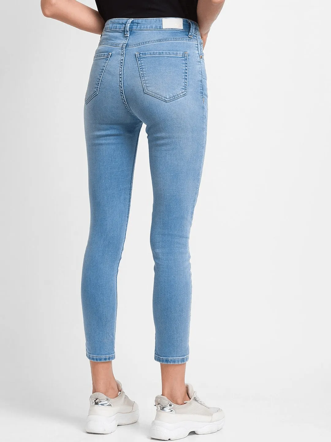 Women Skinny Fit Light Fade Jeans - 1011001